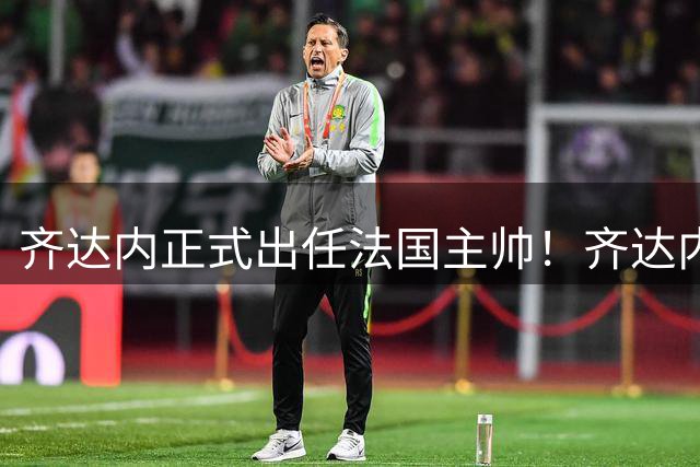 齐达内正式出任法国主帅！齐达内：离开皇马之后，我只想执教法国队